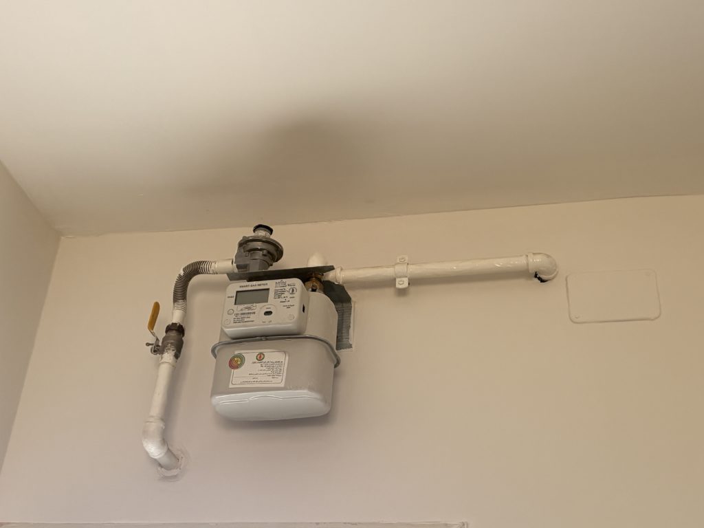 エジプトのガスメーター