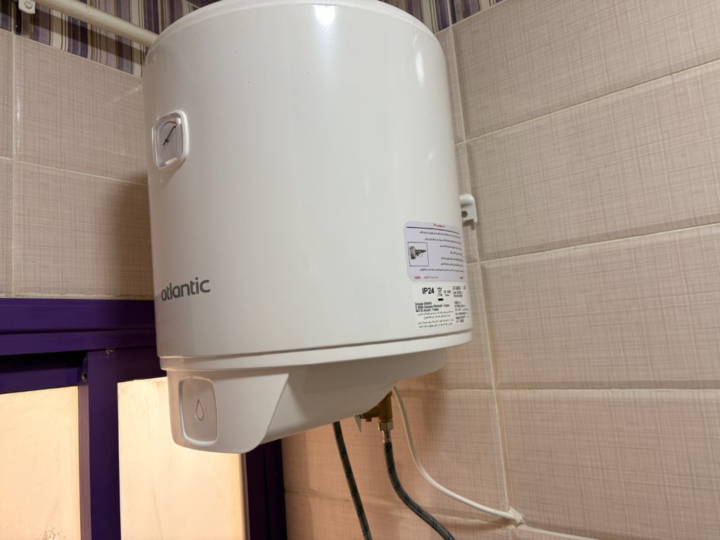 エジプトで購入した給湯器